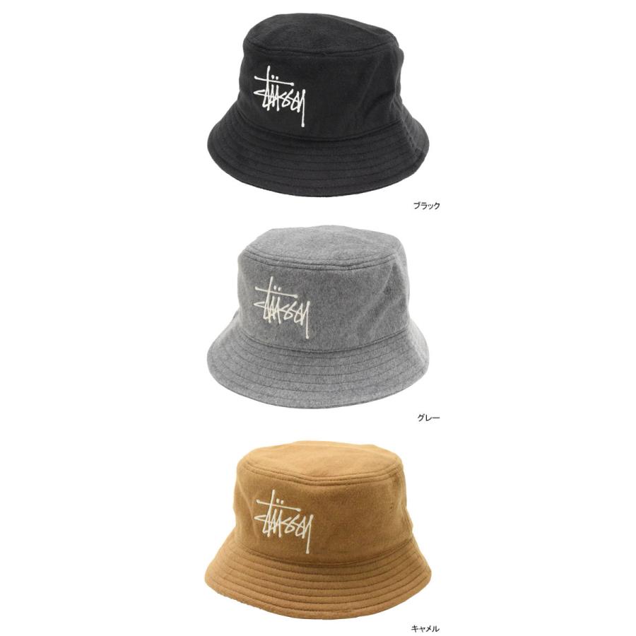 STUSSY（ステューシー） バケット ハット STUSSY Fuzzy Wool Basic