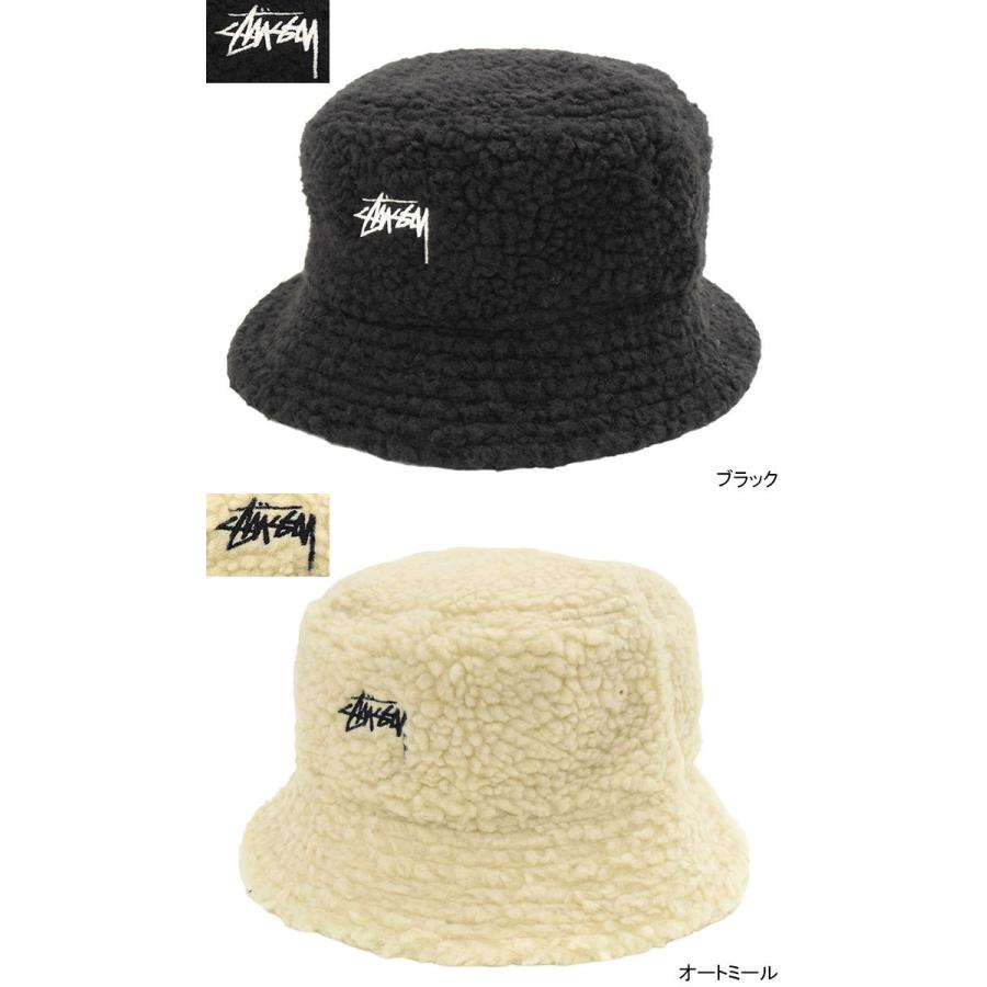 STUSSY ステューシー バケット ハット Sherpa Bucket Hat 帽子 STUSSY ステューシー バケット ハット Sherpa Bucket Hat 帽子