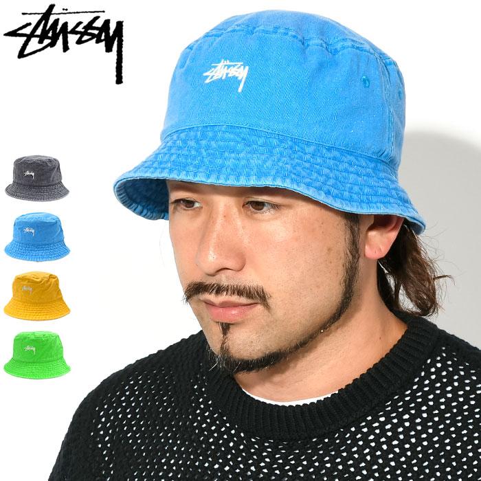 STUSSY ステューシー バケット ハット Washed Stock Bucket Hat STUSSY ステューシー バケット ハット Washed Stock Bucket Hat