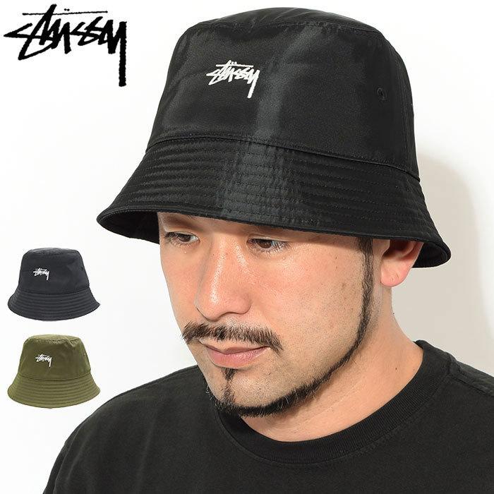 STUSSY ステューシー バケット ハット Satin Nylon Deep Bucket STUSSY ステューシー バケット ハット Satin Nylon Deep Bucket