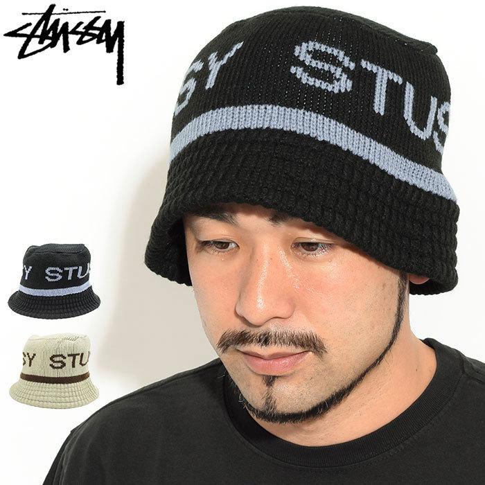 ステューシー バケット ハット STUSSY Jacquard Knit Bucket Hat 帽子