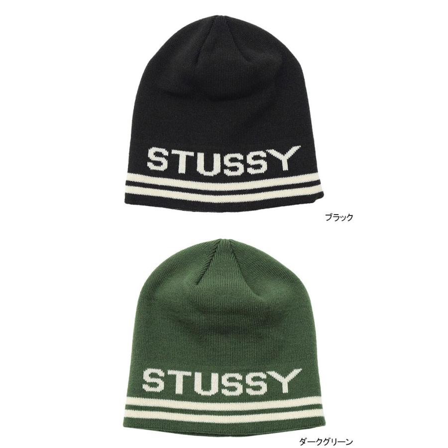 STUSSY ステューシー ニット帽 Jaquard Stripe Skullcap STUSSY ステューシー ニット帽 Jaquard Stripe Skullcap