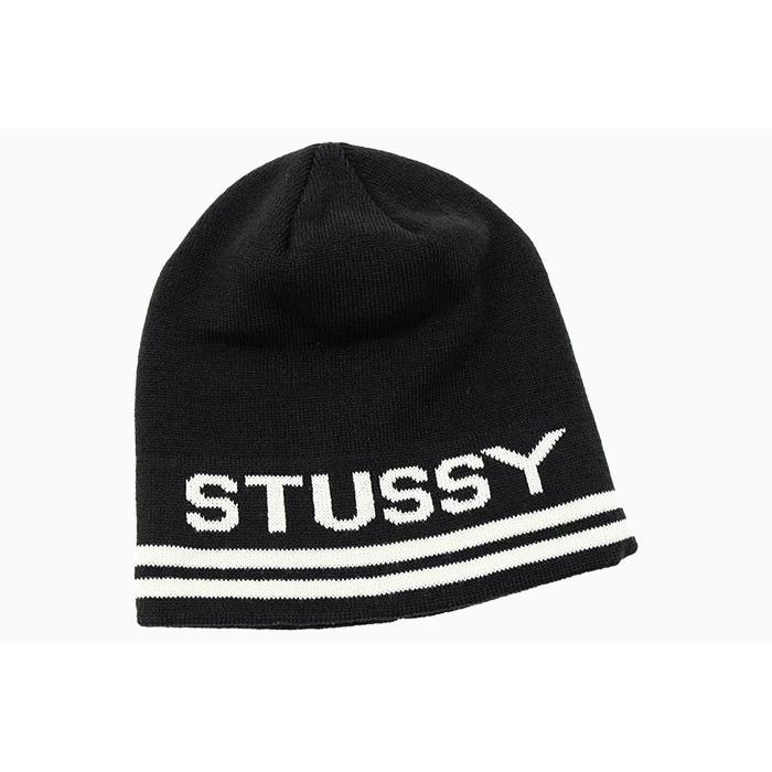 ステューシー ニット帽 STUSSY Jaquard Stripe Skullcap ( stussy beanie ビーニー 帽子 ニットキャップ  男性用 1321098 USAモデル 正規 )