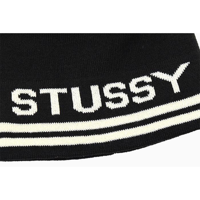 ステューシー ニット帽 STUSSY Jaquard Stripe Skullcap ( stussy beanie ビーニー 帽子 ニットキャップ  男性用 1321098 USAモデル 正規 )