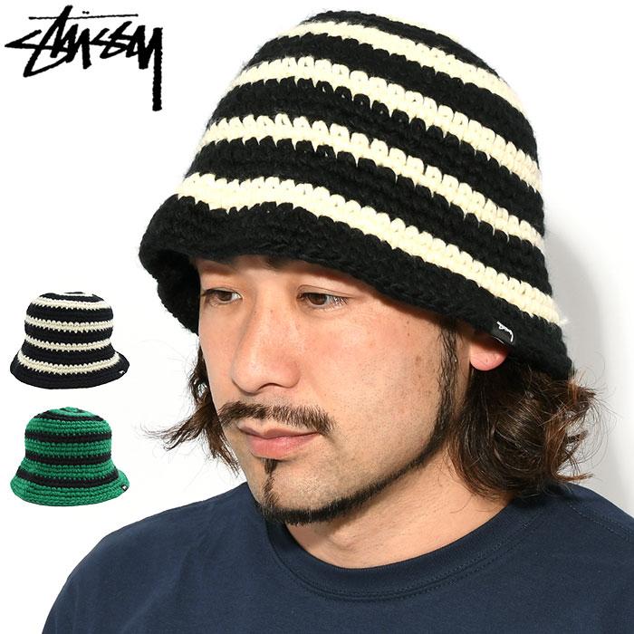 ステューシー バケット ハット STUSSY Swirl Knit Bucket Hat