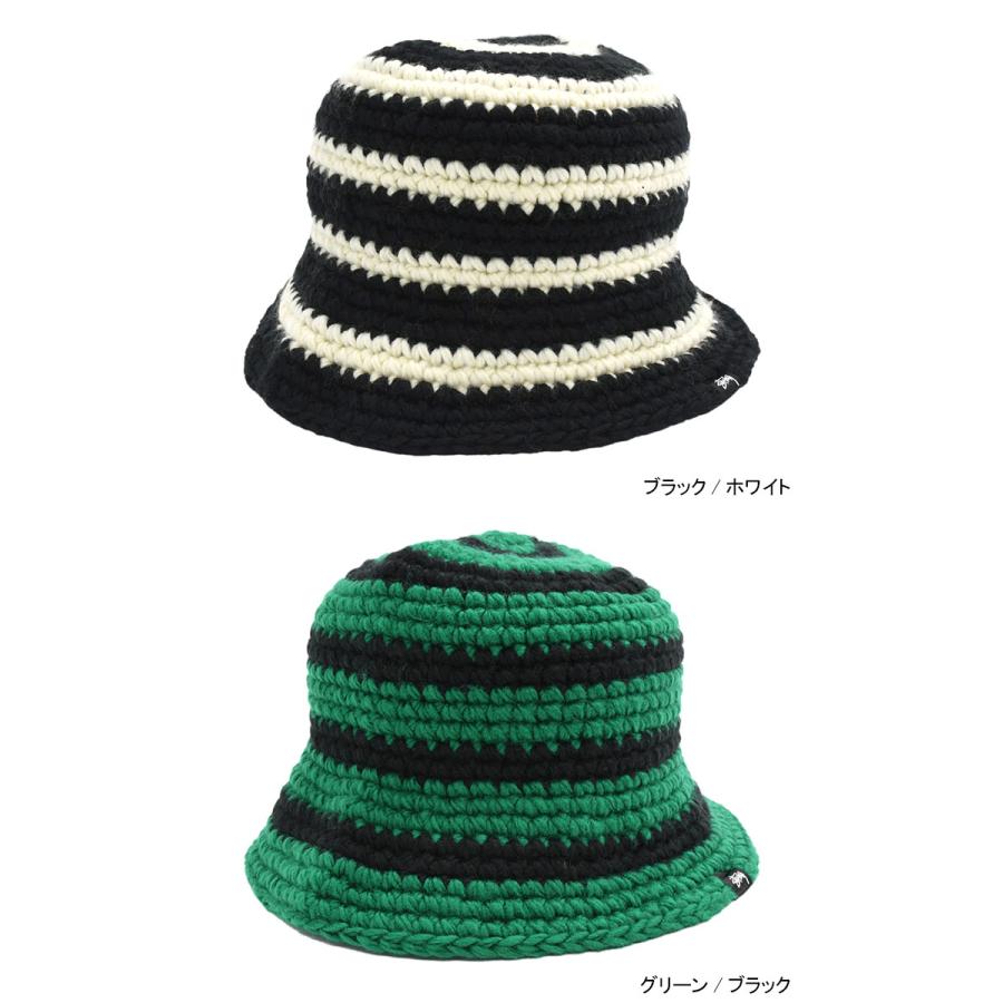 ステューシー バケット ハット STUSSY Swirl Knit Bucket Hat 帽子