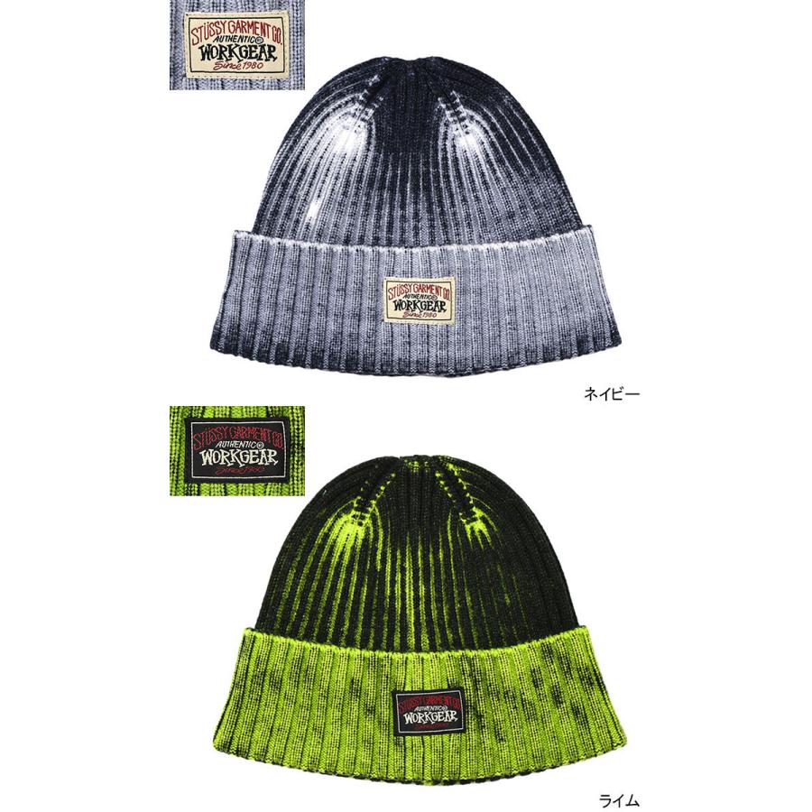 STUSSY ステューシー ニット帽 Workgear Spray Cuff ( stussy STUSSY ステューシー ニット帽 Workgear Spray Cuff ( stussy