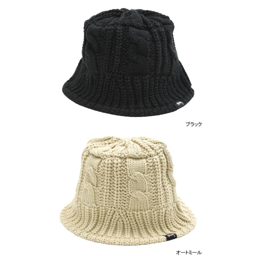 STUSSY ステューシー バケット ハット Cable Knit Bucket Hat STUSSY ステューシー バケット ハット Cable Knit Bucket Hat