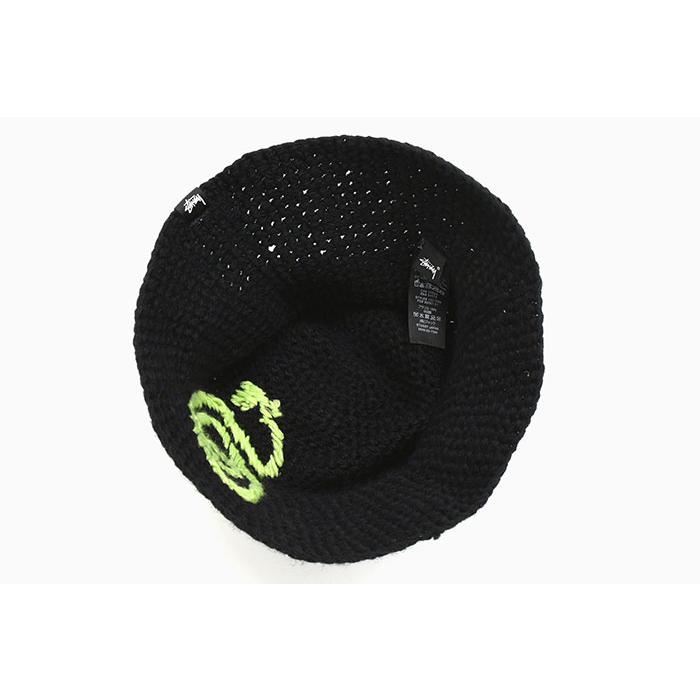 STUSSY ステューシー バケット ハット Swirly S Knit Bucket Hat STUSSY ステューシー バケット ハット Swirly S Knit Bucket Hat
