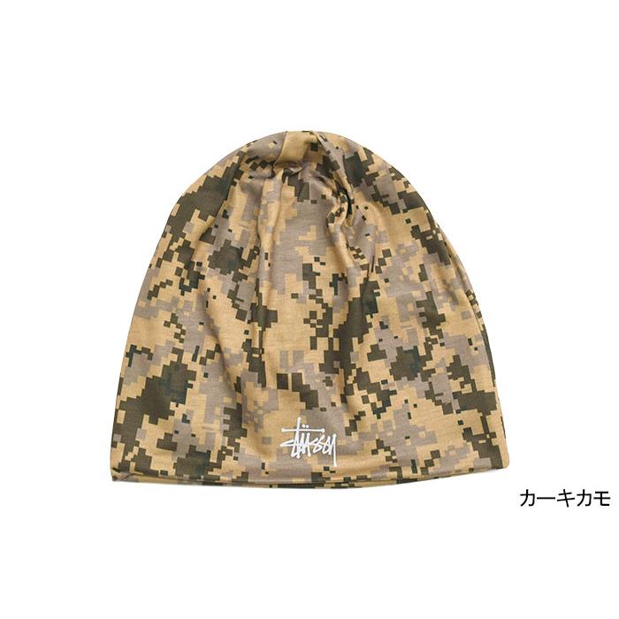 old stussy ステューシー 迷彩 ビーニー 90's OLD STUSSY ステューシービーニー ニット帽 カモ柄 迷彩