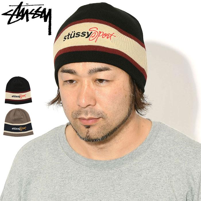 STUSSY ニット帽子 STUSSY（ステューシー） ニット帽 STUSSY Stussy Sport Stripe