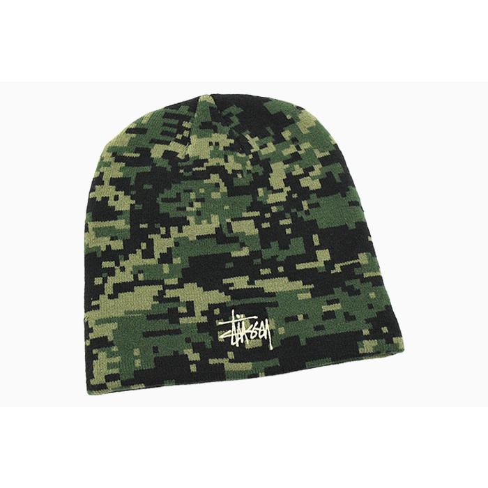 STUSSY（ステューシー） ニット帽 STUSSY Basic Digi Camo Skullcap