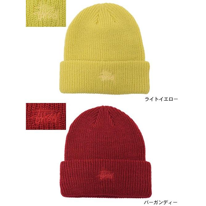 STUSSY ステューシー ニット帽 Smooth Stock(stussy beanie ビーニー 