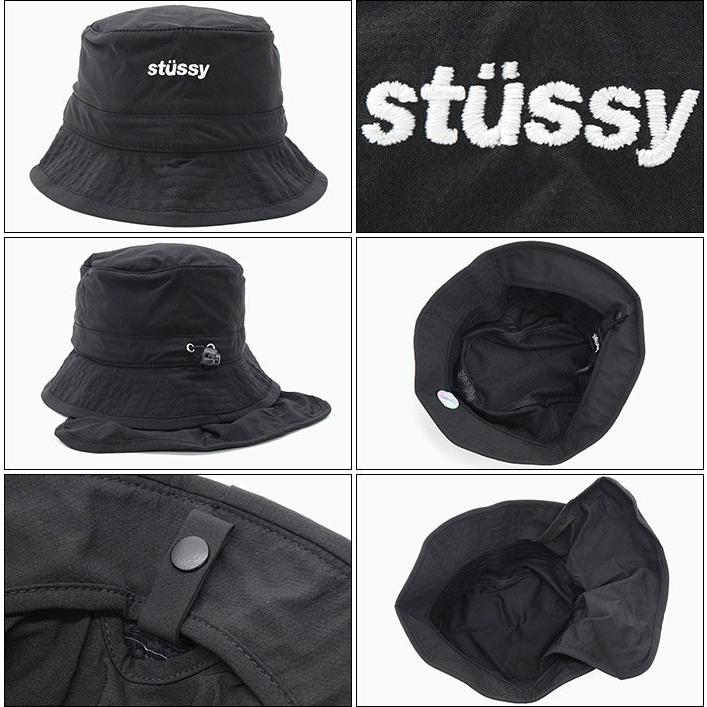 STUSSY ステューシー バケット ハット Bungee Bucket Hat 帽子 STUSSY ステューシー バケット ハット Bungee Bucket Hat 帽子