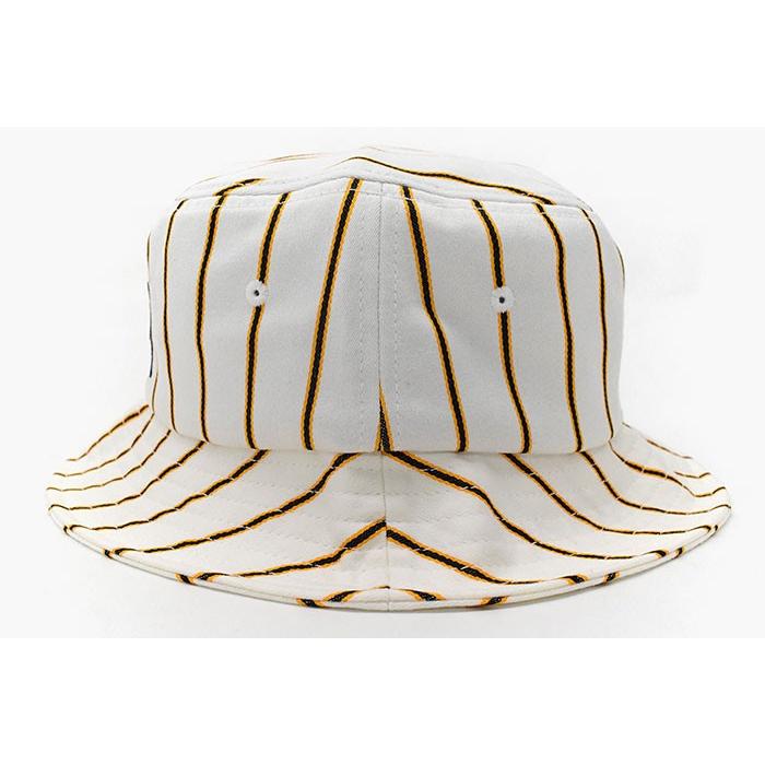 STUSSY ステューシー バケット ハット Big Logo Striped Bucket