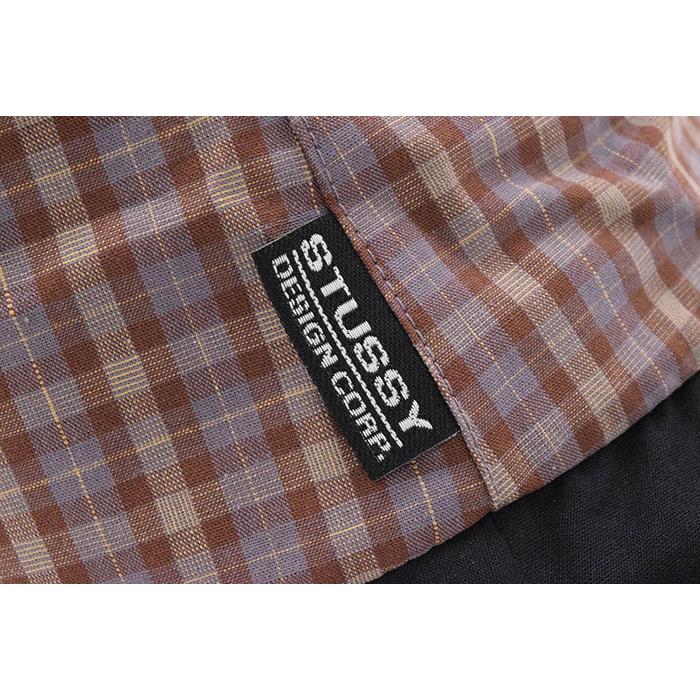 STUSSY ステューシー バケット ハット Mix Plaid Bucket Hat