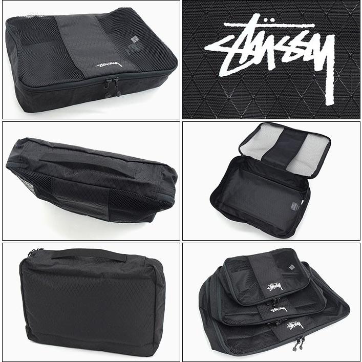 Stussy ステューシー　パッキングキューブ　バッグインバッグ　ポーチ　新品★ STUSSY ステューシー バッグ Diamond Ripstop ( stussy packing