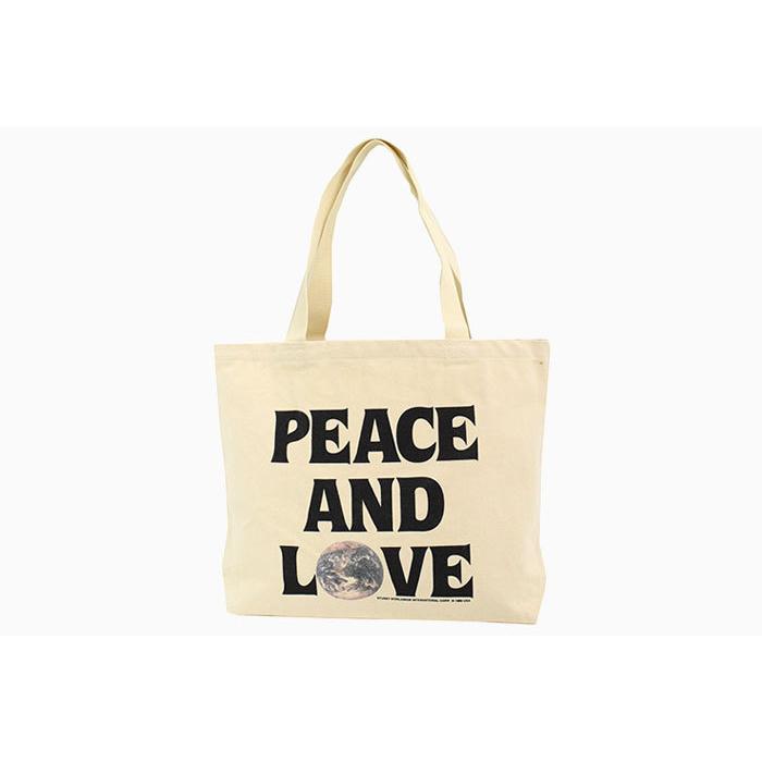 STUSSY（ステューシー） トートバッグ STUSSY Peace And Love Canvas