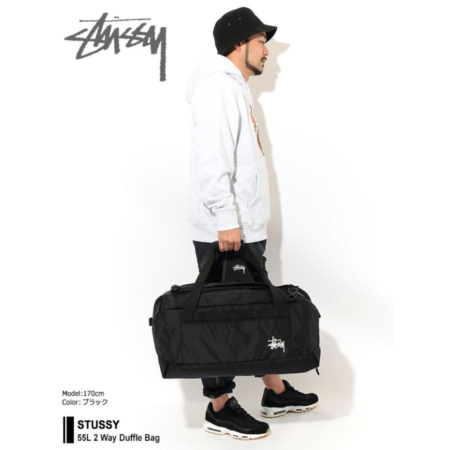 ステューシー ダッフルバッグ STUSSY 21SP 55L 2 Way ( stussy duffle bag ダッフル バッグ ショルダーバッグ 134241 小物 )｜icefield｜02