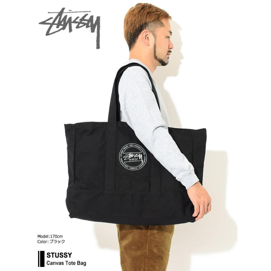 STUSSY ステューシー トートバッグ Canvas ( stussy tote bag