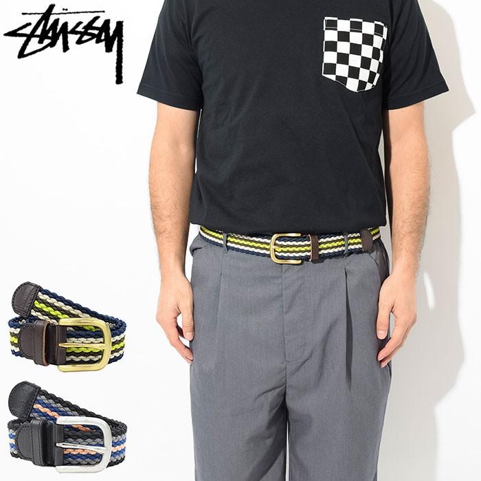 ステューシー ベルト STUSSY メンズ Braided Corded(stussy belt メンズ 男性用 135156 USAモデル 正規)｜icefield