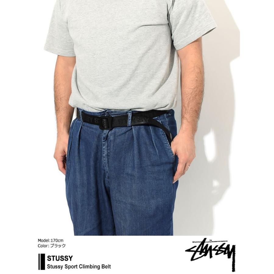 STUSSY ステューシー クライミングベルト ブラック　stüssy 楽天市場】ステューシー STUSSY ベルト メンズ Stussy Sport
