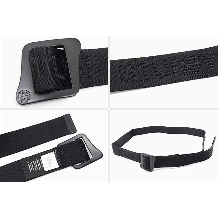 STUSSY ステューシー クライミングベルト ブラック　stüssy STUSSY ステューシー ベルト メンズ Stussy Sport Climbing