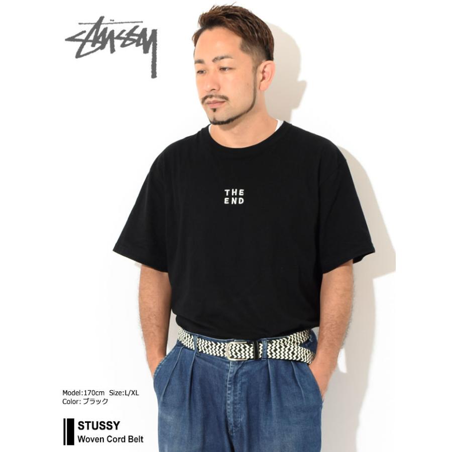 STUSSY ステューシー ベルト メンズ Woven Cord ( stussy belt