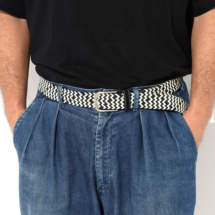 Stussy ベルト メッシュベルト S/M ネイビー 117センチ STUSSY（ステューシー） ベルト メンズ Woven Cord ( stussy belt