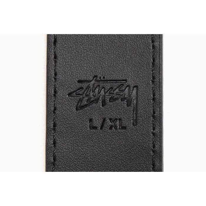 STUSSY ステューシー ベルト メンズ Gator Leather Dress