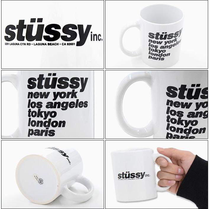 STUSSY ステューシー マグカップ City Stack ( stussy mug マグ