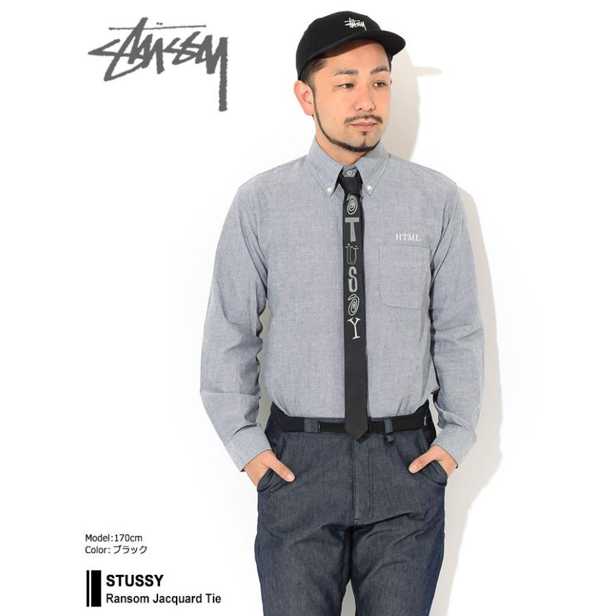 ステューシー ネクタイ STUSSY Ransom Jacquard ( stussy Tie タイ メンズ・男性用 138728 USAモデル 正規  小物 )