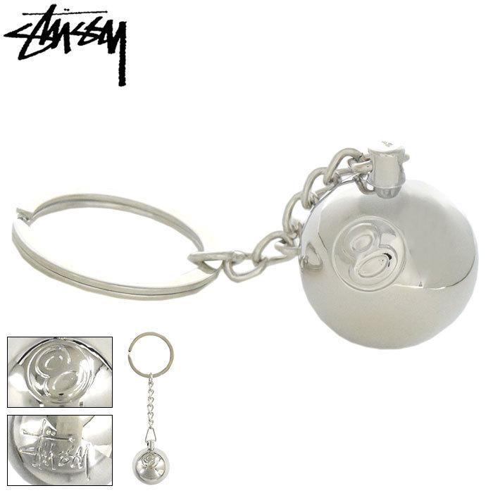 ステューシー キーホルダー STUSSY Metal 8 Ball ( stussy keychain キーチェーン 138735 USAモデル 正規  小物 ) ice field - 通販 - PayPayモール