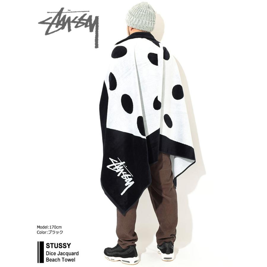 STUSSY ステューシー タオル メンズ Dice Jacquard Beach STUSSY ステューシー タオル メンズ Dice Jacquard Beach