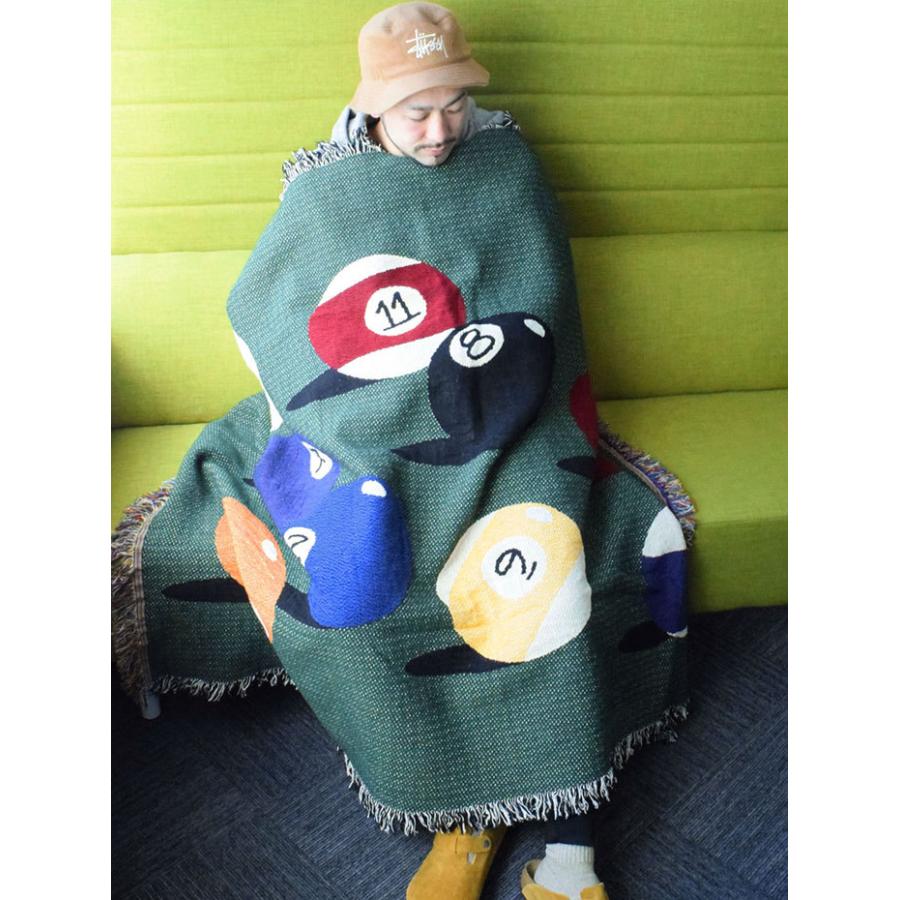 STUSSY ステューシー ブランケット Billiards Tapestry ( stussy