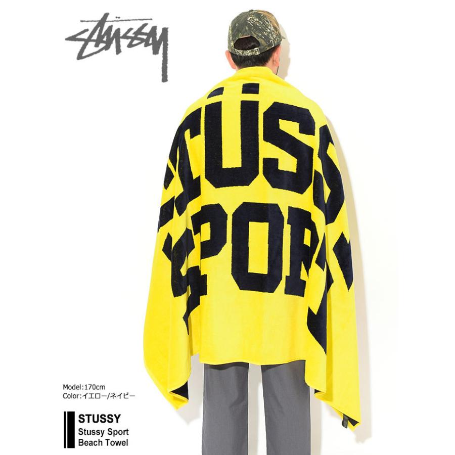 ステューシー タオル STUSSY メンズ Stussy Sport Beach ( stussy towel バスタオル ビーチタオル 男性用  138826 USAモデル 正規 小物 )