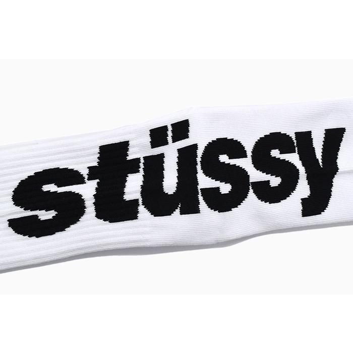 STUSSY（ステューシー） ソックス メンズ Big Helvetica ( stussy crew