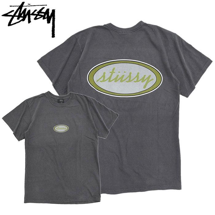 STUSSY（ステューシー） Tシャツ 半袖 メンズ Oval Pigment Dyed