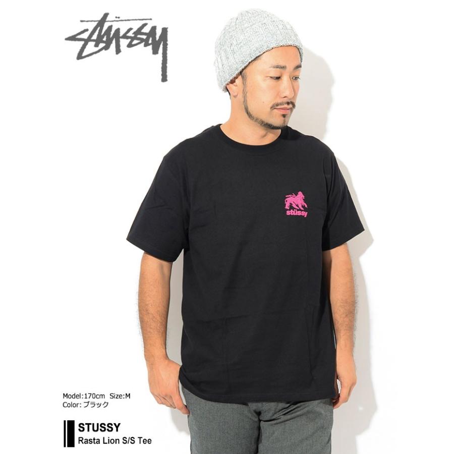 STUSSY（ステューシー） Tシャツ 半袖 メンズ Rasta Lion ( stussy tee