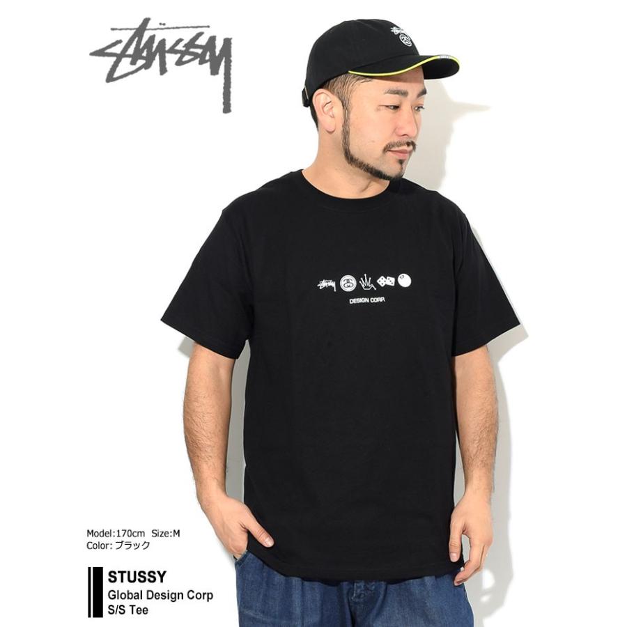 ステューシー Tシャツ 半袖 Stussy メンズ Global Design Corp Stussy Tee T Shirts カットソー トップス 男性用 Usaモデル 正規 Ice Field 通販 Paypayモール