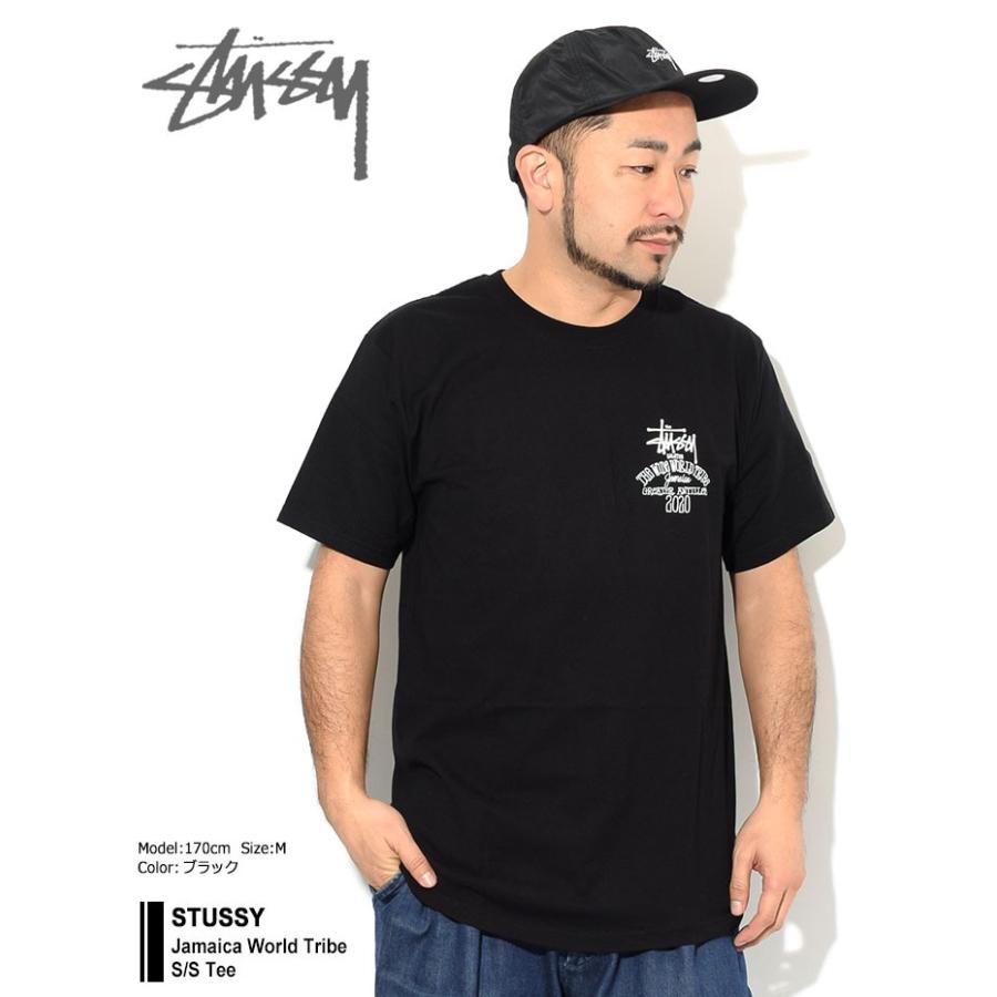 希少XXL STUSSY JAMAICA WORLD TRIBE TEE 黒 Stussy Jamaica World Tribe Tee - Black - 1904507-0001
