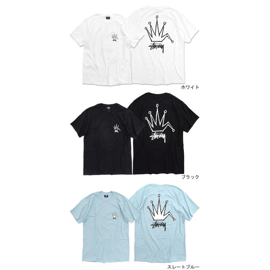 STUSSY ステューシー Tシャツ 半袖 メンズ Old Crown ( stussy