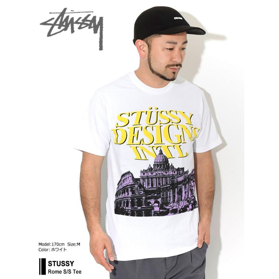 ステューシー Tシャツ 半袖 Stussy メンズ Rome Stussy Tee T Shirts カットソー トップス 男性用 Usaモデル 正規 Ice Field 通販 Paypayモール