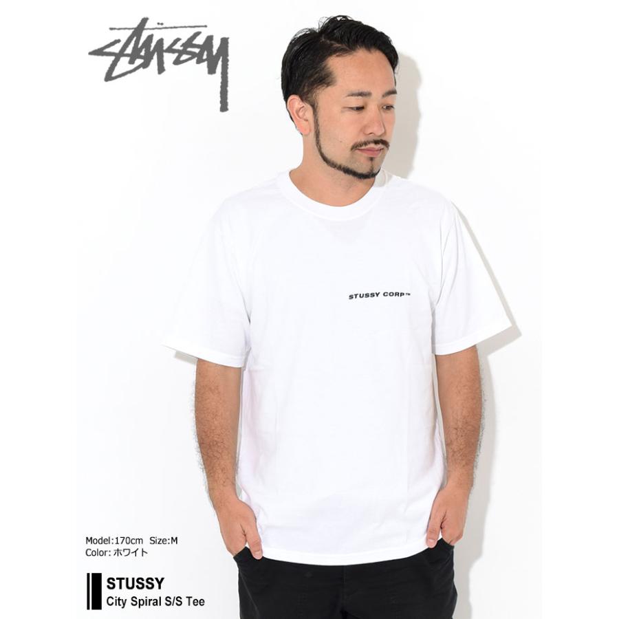 ステューシー Tシャツ 半袖 Stussy メンズ City Spiral Stussy Tee T Shirts カットソー トップス 男性用 Usaモデル 正規 Ice Field 通販 Paypayモール