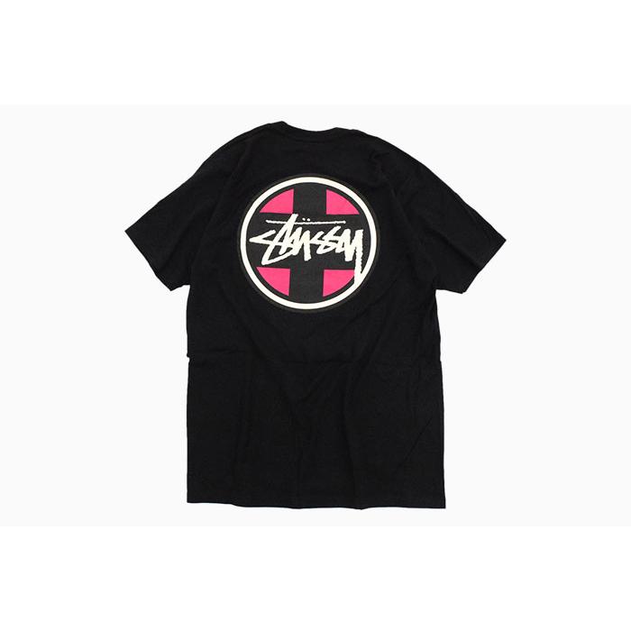 STUSSY ステューシー Tシャツ 半袖 メンズ Cross Dot ( stussy