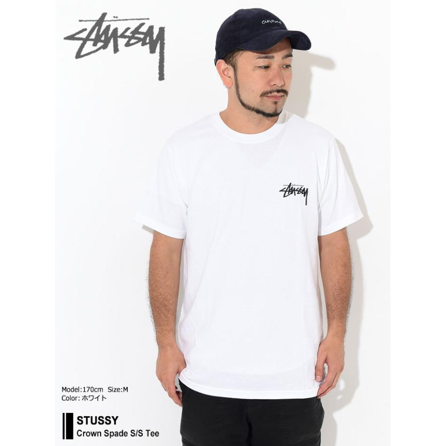 STUSSY（ステューシー） Tシャツ 半袖 メンズ Crown Spade ( stussy