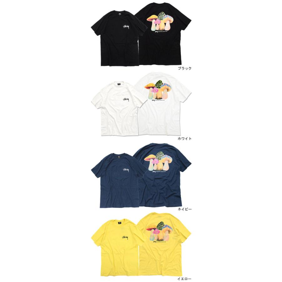 ステューシー Tシャツ 半袖 STUSSY メンズ Shrooms ( stussy tee T-SHIRTS カットソー トップス 男性用 1904546 USAモデル 正規 )｜icefield｜05