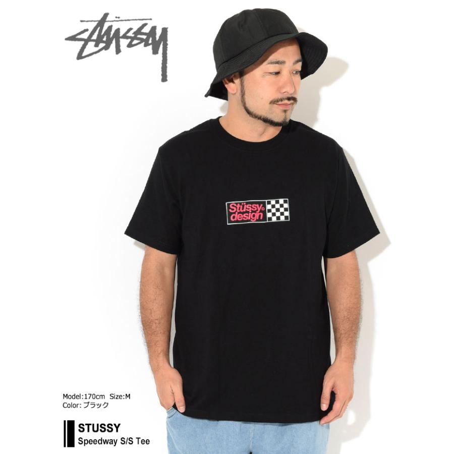 ステューシー Tシャツ 半袖 STUSSY メンズ Speedway ( stussy tee T-SHIRTS カットソー トップス 男性用 1904548 USAモデル 正規 )｜icefield｜02