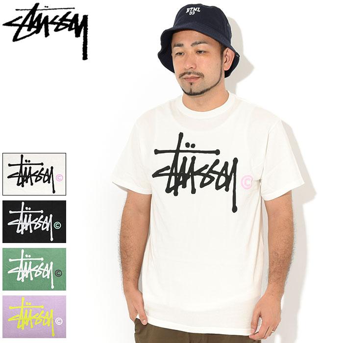 ステューシー Tシャツ 半袖 STUSSY メンズ Basic Logo Pigment Dyed ( stussy tシャツ tee ピグメント カットソー 1904553 USAモデル 正規 )｜icefield