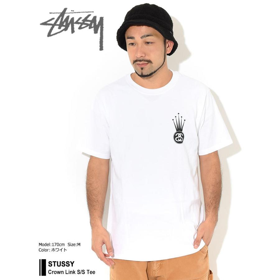 STUSSY（ステューシー） Tシャツ 半袖 メンズ Crown Link ( stussy tee